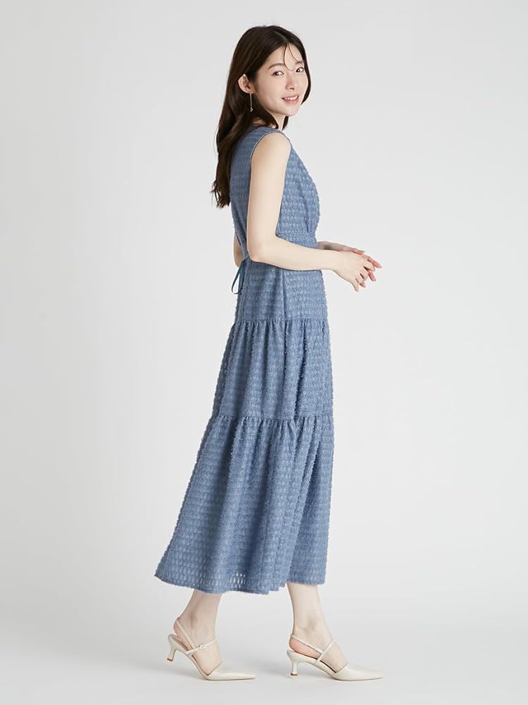 セルフォード　チドリカットジャガードワンピース　CELFORD チドリカットジャガードワンピース(デイリーワンピース)｜DRESS